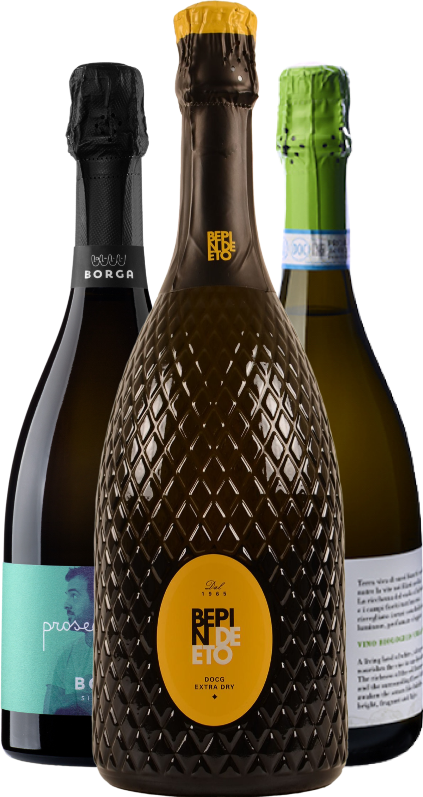 PROSECCO trio set