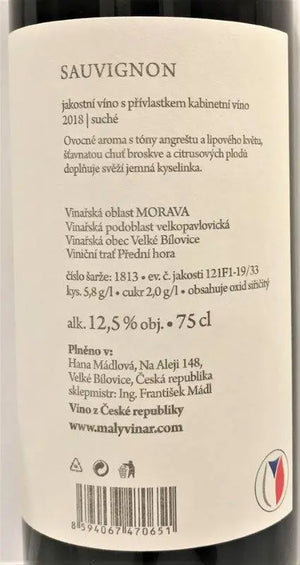 Zadní etiketa