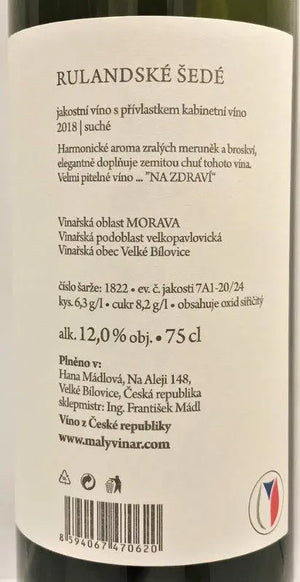 Zadní etiketa