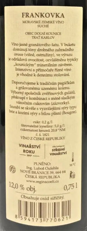 Zadní etiketa