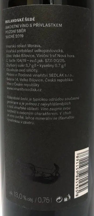 Zadní etiketa