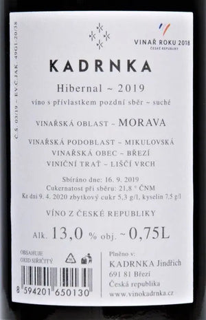 Zadní etiketa