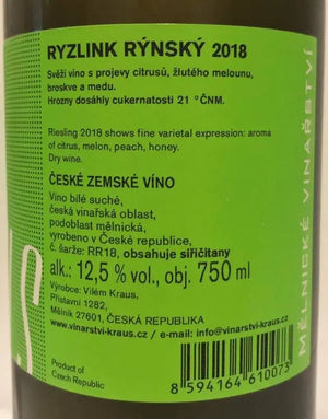 Zadní etiketa