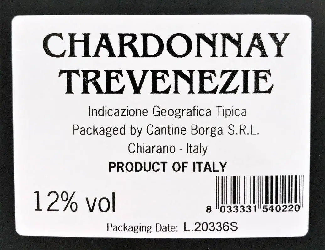 Zadní etiketa – Chardonnay-bag in box
