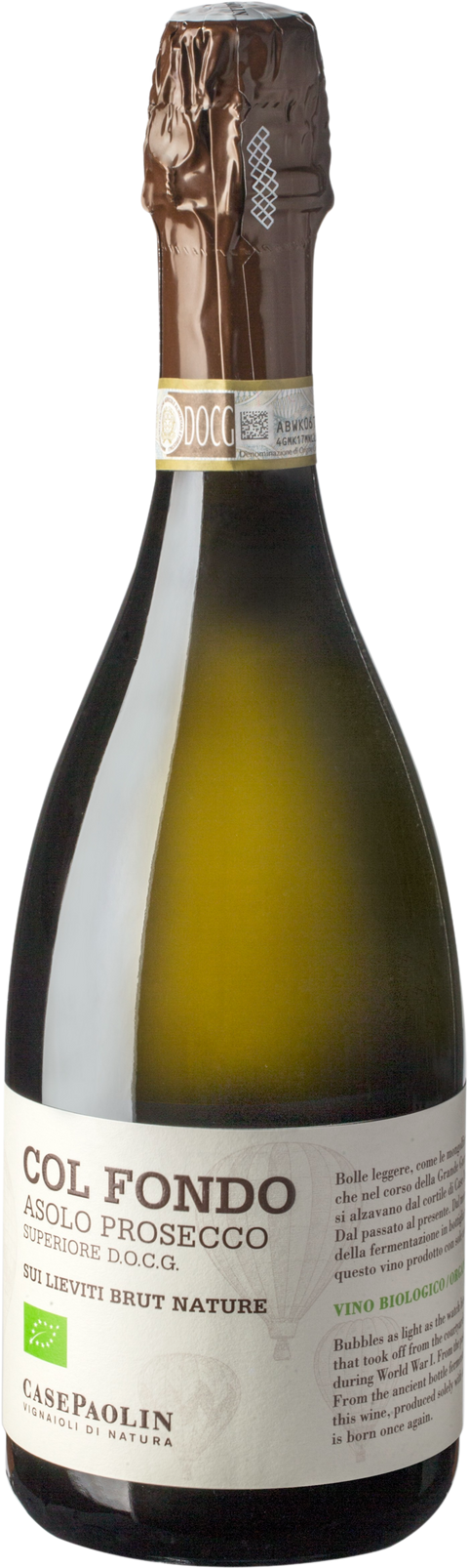 Col Fondo Asolo Prosecco Spumante