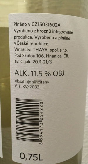 Zadní etiketa