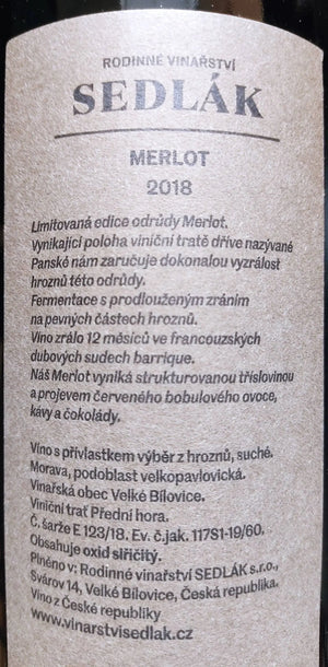 Zadní etiketa
