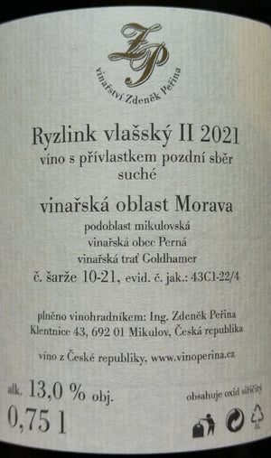 Zadní etiketa