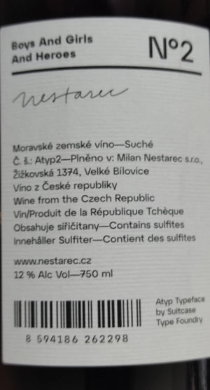 Zadní etiketa