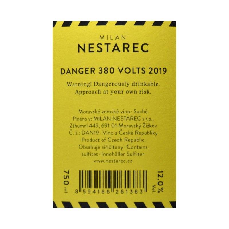Etiketa Danger 380 Volts