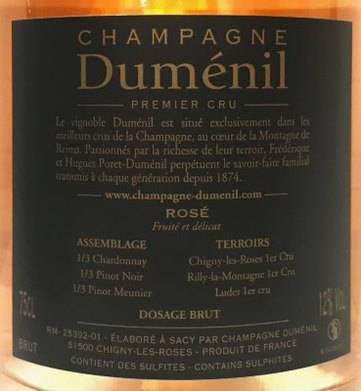 Etiketa Champagne - Rosé Vieilles Vignes