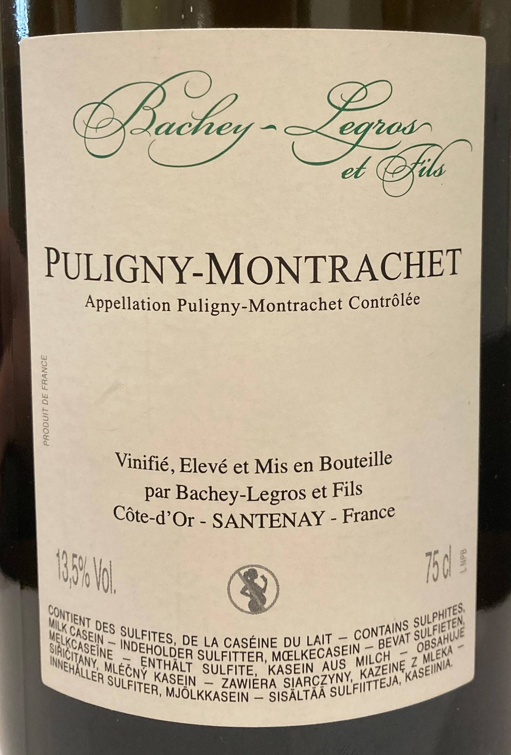 Etiketa Puligny-Montrachet