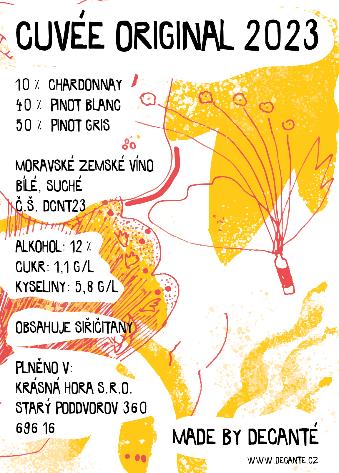 Etiketa Cuvée Original