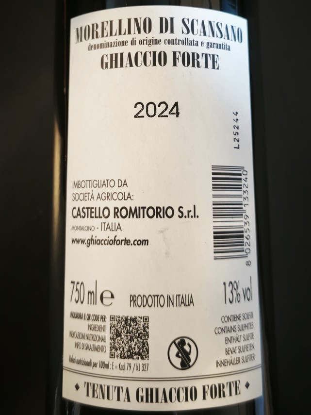 Etiketa Morellino di Scansano \