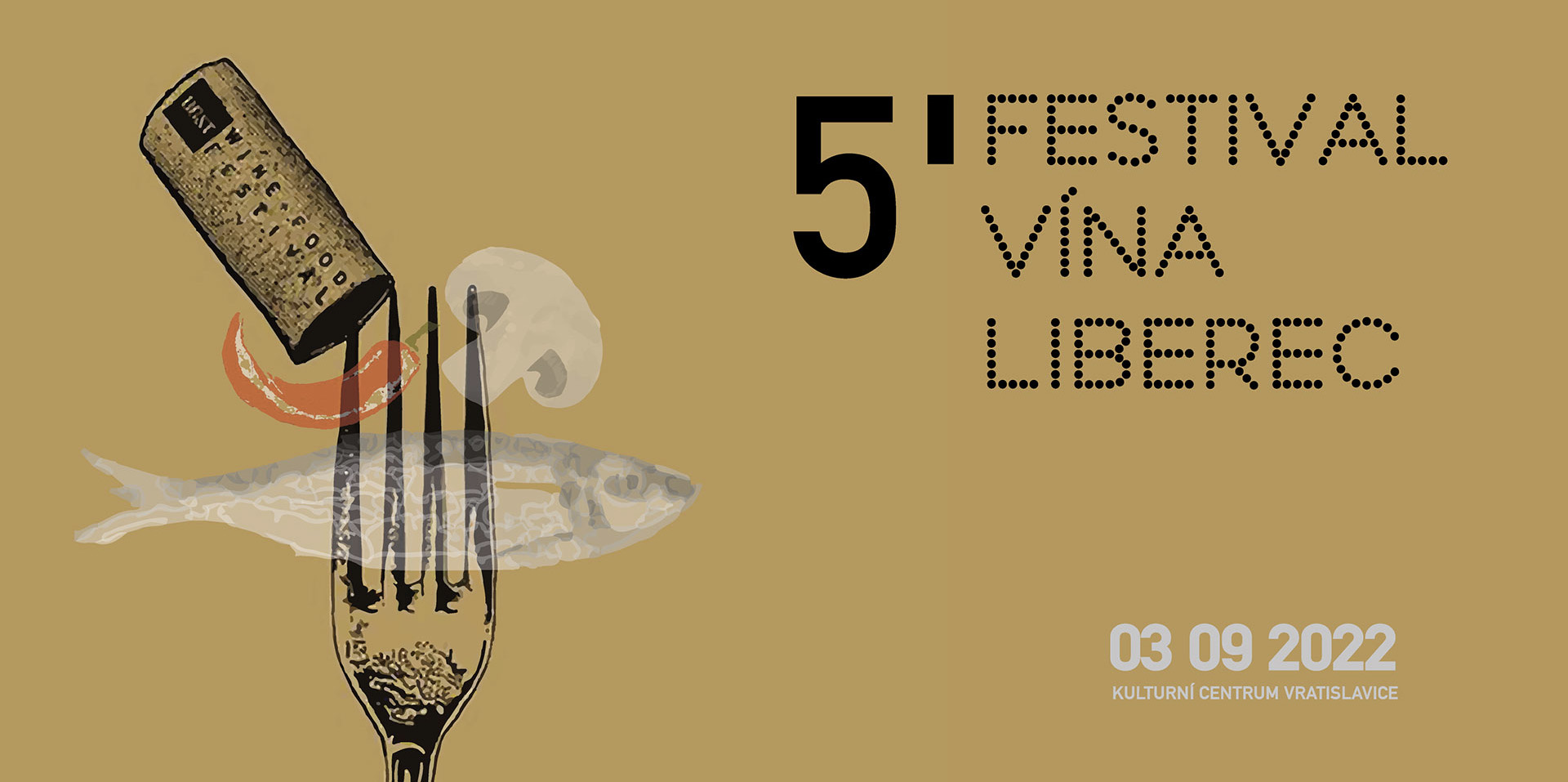 Festival Vína Liberec Banner 2022